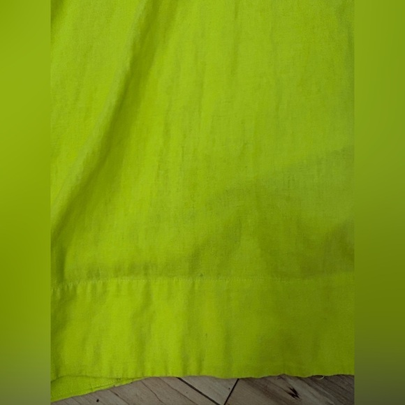 Farm Rio Mostera Embroidered Cut Out Linen Blend Midi Dress - Picture 5 of 9